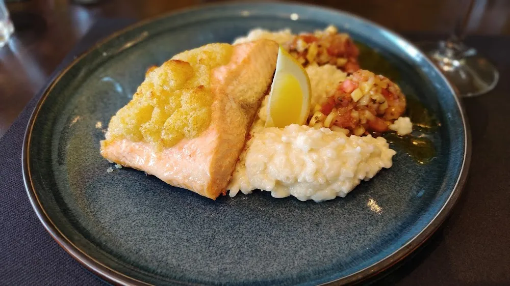 Saumon Risotto Du Jour